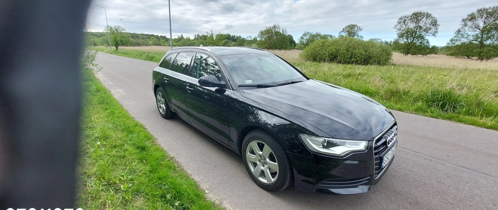 Audi A6 cena 59900 przebieg: 166000, rok produkcji 2014 z Słupsk małe 106